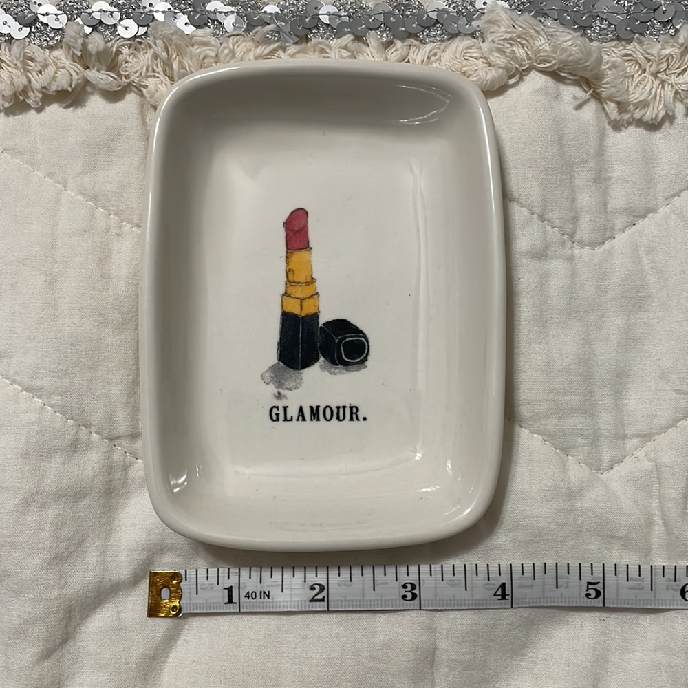 Rae Dunn Glamour ceramic set - Picture 5 of 8